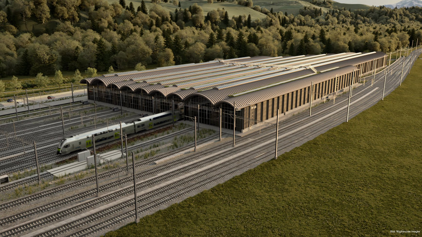 Pläne für den Umbau der BLS-Werkstätte Oberburg werden öffentlich aufgelegt